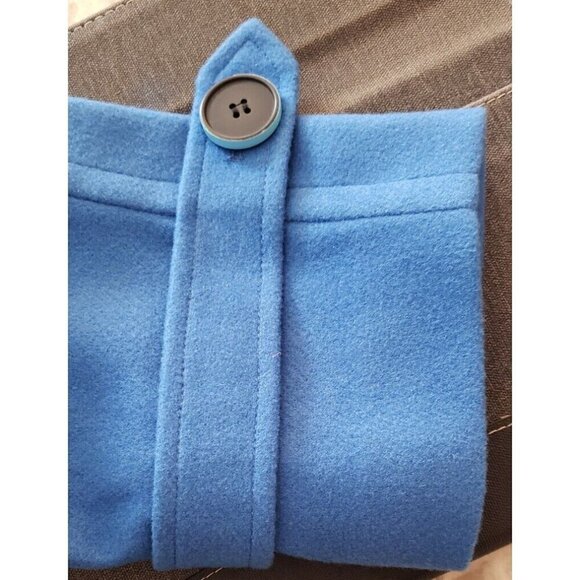 NWT NVLT $279 WOMENS DOUBLE-BREASTED OCEAN PEA COAT SIZE M - Picture 10 of 13